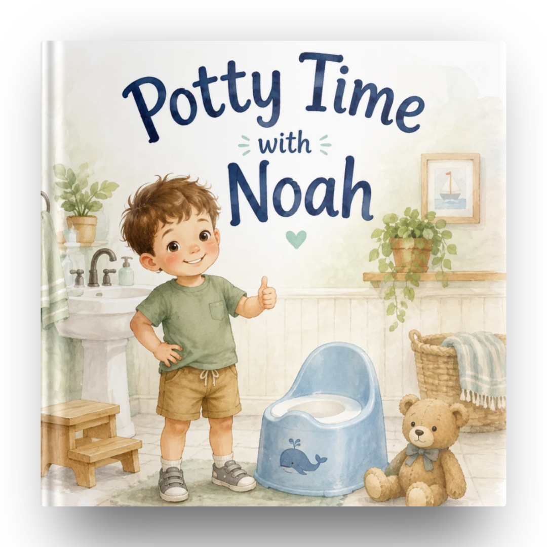 Learning to Use the Potty — sample Storymade cover