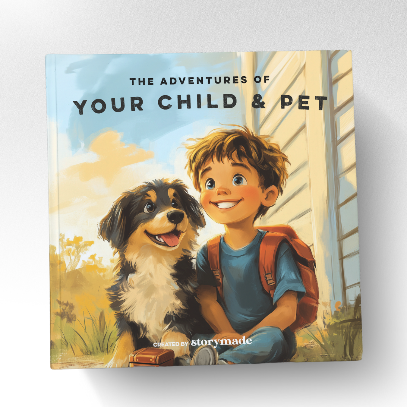 Personalized Adventure Storybook - Boy & Pet